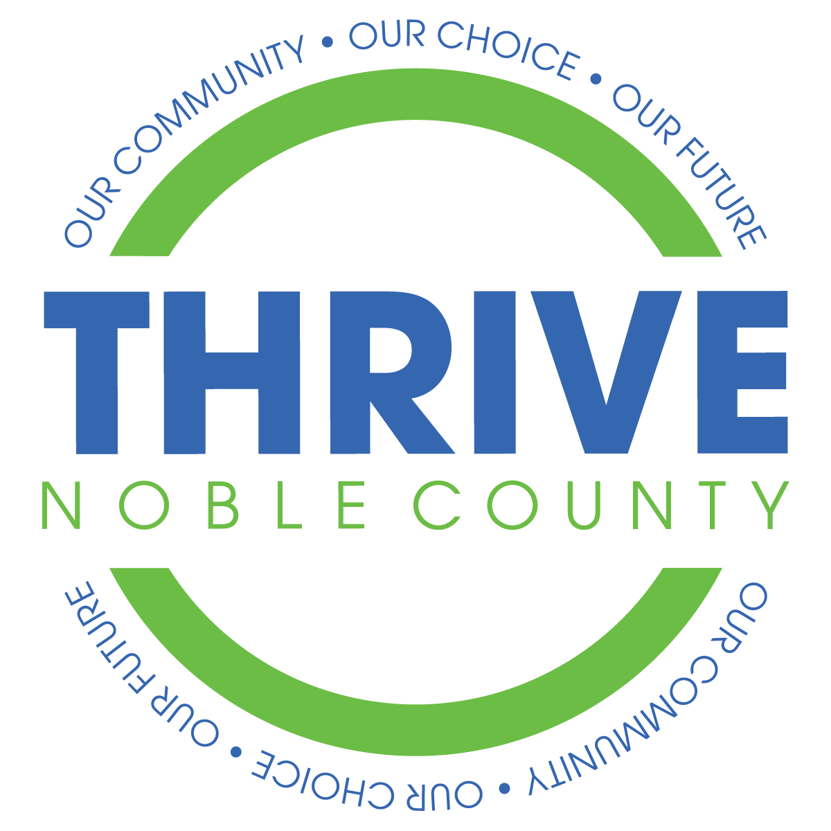 Thrive Noble County logo