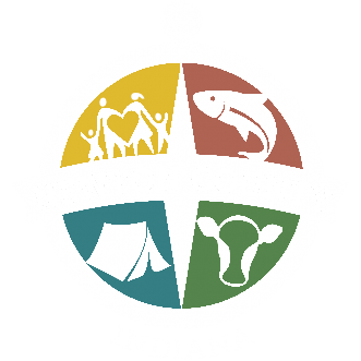 Government Center Blann Log Cabin Pond logo